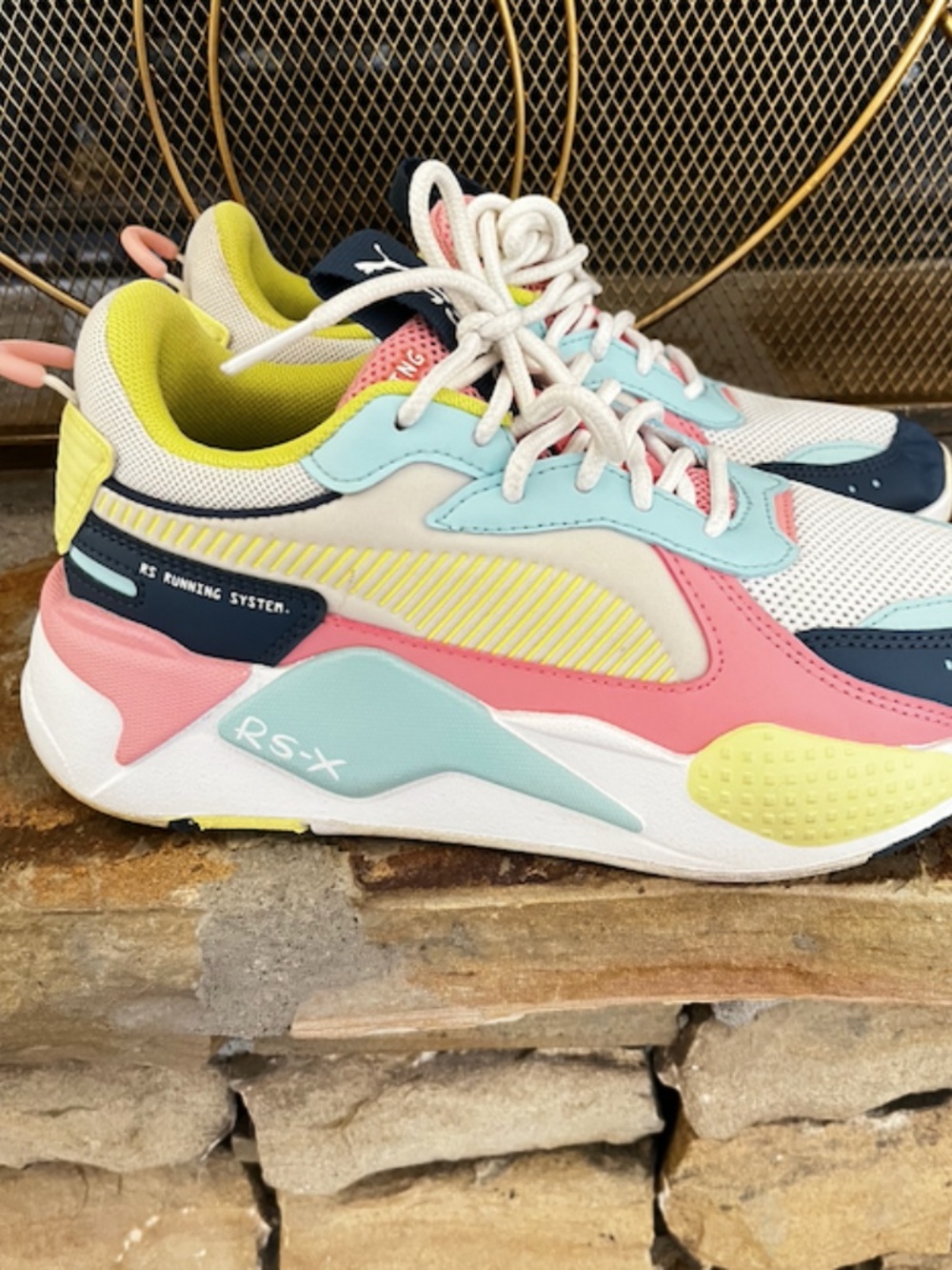 Puma RS-X Sneakers - Pastel Multicolor Kid's Size 4.5C